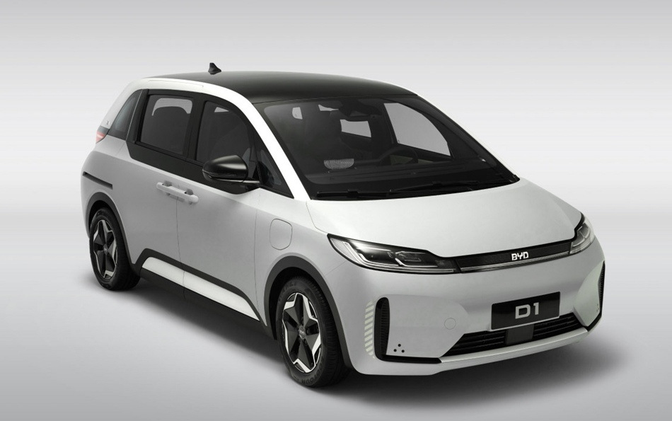 Pregled BYD D1: električni enoprostorec za mesto