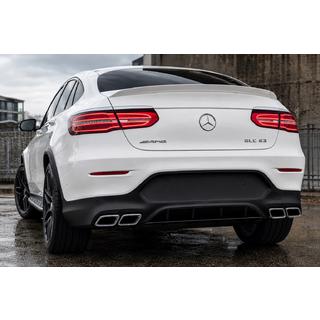 Zadnji difuzor z izpušnimi zaključki Silver (AMG63 dizajn) fotografija 2