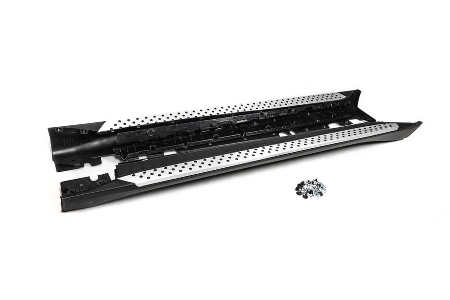 BMW X6 E71 2008–2014 Originalne stranske stopnice (2 kos, aluminij) Image