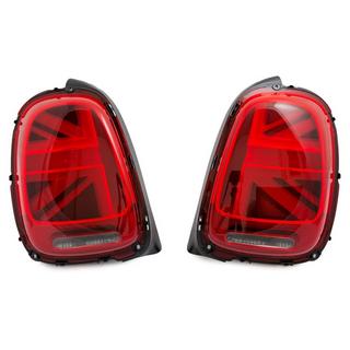 Zadnje LED luči v slogu Union Jack, rdeče (2 kos) Mini Cooper F55/56/57 2014–2023 fotografija 2