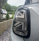 Mini Cooper F55/56/57 2014–2023 Zadnje LED luči v slogu Union Jack, črne (2 kosa) fotografija 1