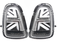 Mini Cooper R56/57 2006–2014 Zadnje LED luči v slogu Union Jack Black V-2 (2 kos) fotografija 1
