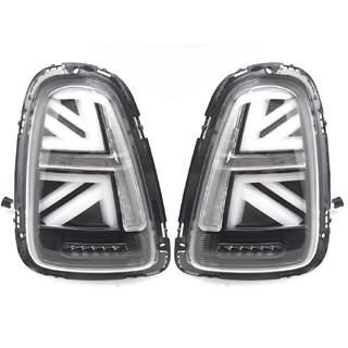 Zadnje LED luči v slogu Union Jack Black V-2 (2 kos) Mini Cooper R56/57 2006–2014