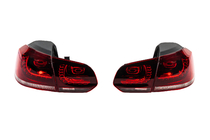 Volkswagen Golf 6 2008–2014 Zadnje LED luči (2 kosa) fotografija 1