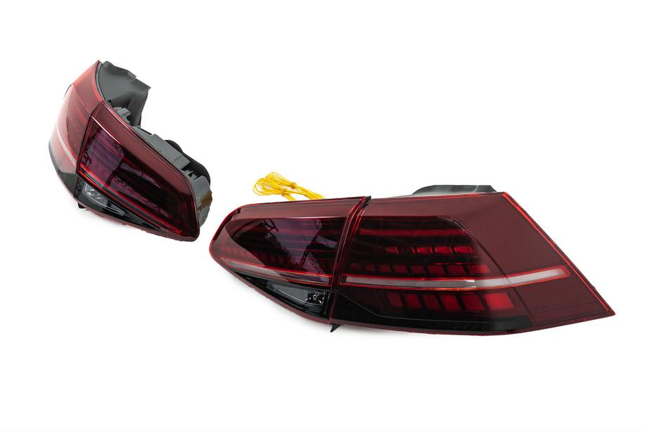 Volkswagen Golf 7/E-Golf 2012–2020 Zadnje LED luči (2012-2017, 2 kosa) Fotografija 2