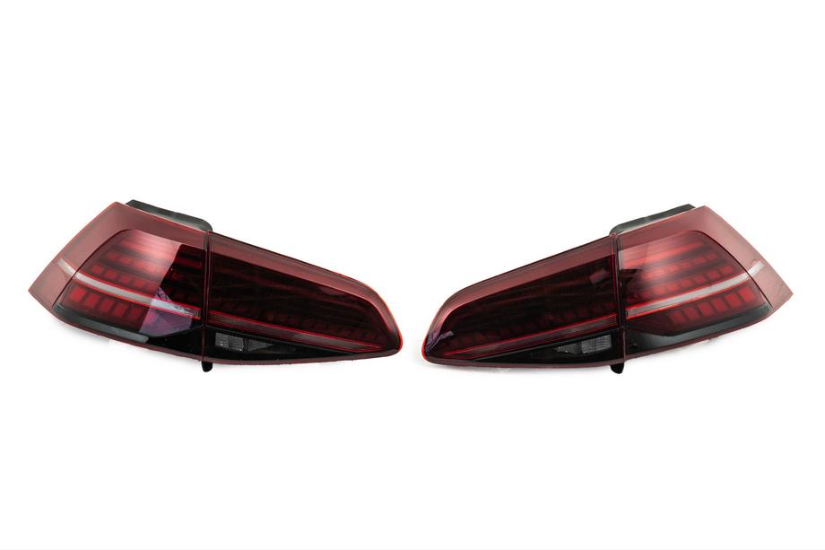 Volkswagen Golf 7/E-Golf 2012–2020 Zadnje LED luči (2012-2017, 2 kosa) Fotografija 5