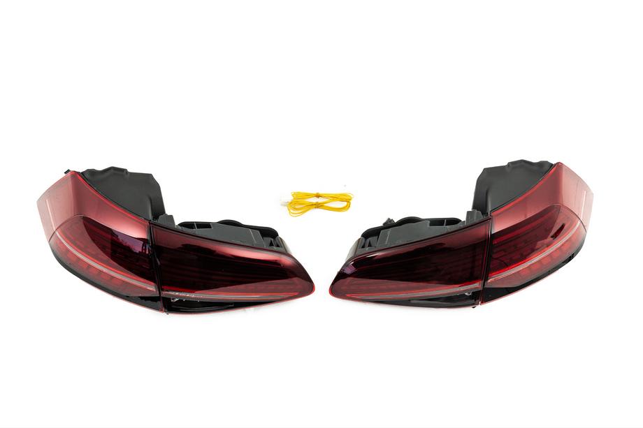 Volkswagen Golf 7/E-Golf 2012–2020 Zadnje LED luči (2012-2017, 2 kosa) Fotografija 6