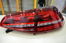Volkswagen Golf 7/E-Golf 2012–2020 Zadnje LED luči z dinamičnimi smerniki (2012-2017, 2 kos) fotografija 1