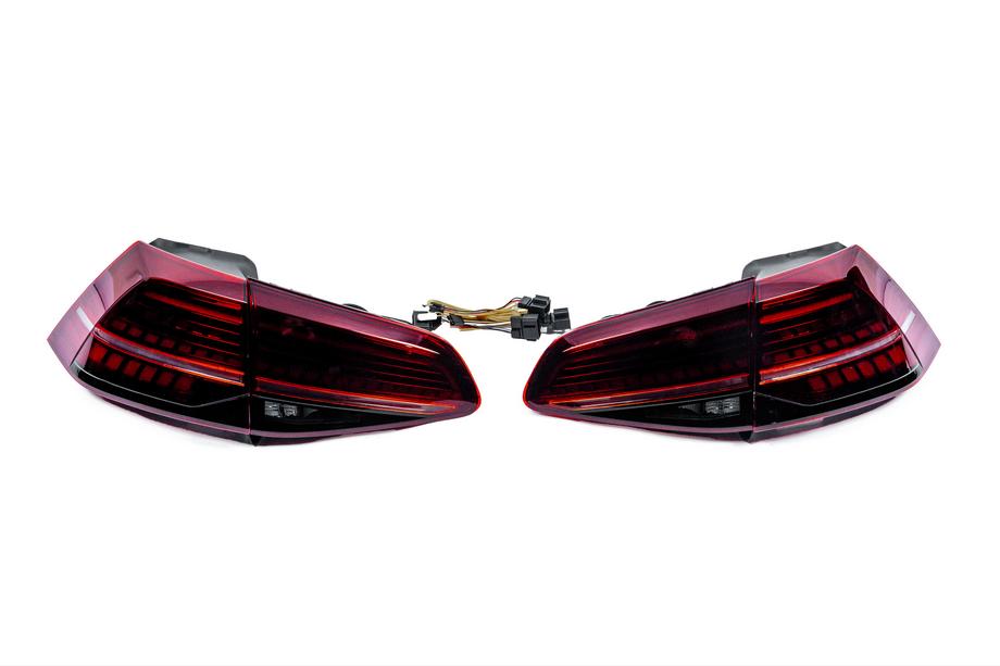 Volkswagen Golf 7/E-Golf 2012–2020 Zadnje LED luči (2017+, 2 kos) Fotografija 1