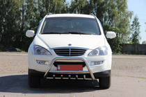 SsangYong Kyron 2005–2014 Prednji zaščitni lok WT003 (nerjaveče jeklo) fotografija 2