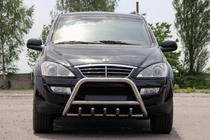 SsangYong Kyron 2005–2014 Prednji zaščitni lok WT003 (nerjaveče jeklo) fotografija 4