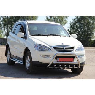 Prednji zaščitni lok WT003 (nerjaveče jeklo) SsangYong Kyron 2005–2014 fotografija 1
