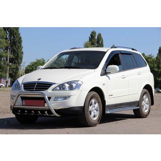 Prednji zaščitni lok WT003 (nerjaveče jeklo) SsangYong Kyron 2005–2014 fotografija 3