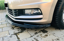 Volkswagen Touran 2015– Sprednji lip spojler odbijača (ABS) fotografija 1
