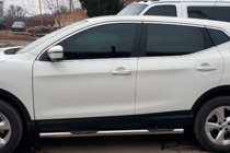 Nissan Qashqai 2014–2021 Stranske zaščitne cevi (2017-2021, 2 kos, nerjavno jeklo) fotografija 3