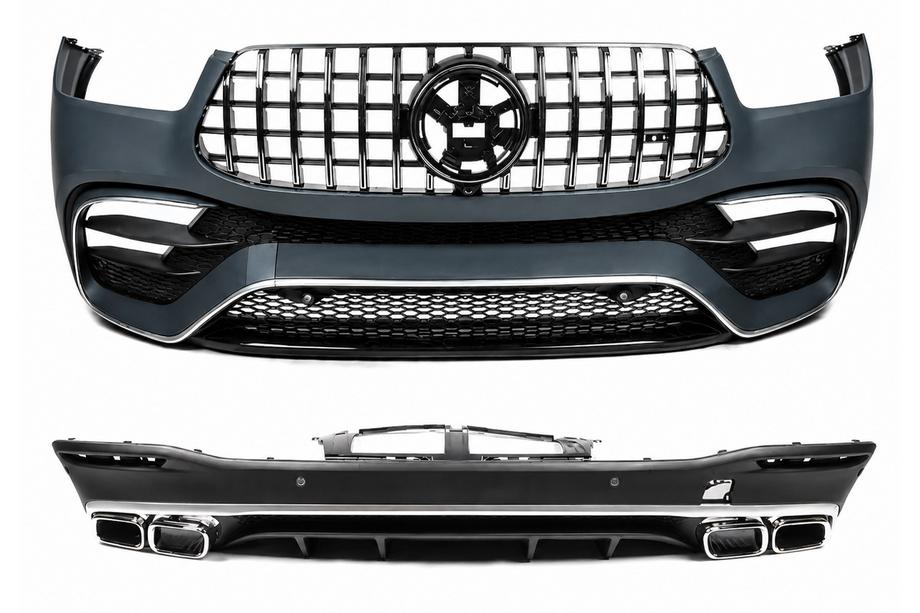 Mercedes GLE W167 2018– AMG GLE63 body kit komplet (z zadnjim difuzorjem) Image
