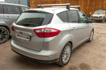 Ford C-Max/Grand C-Max 2010–2019 Prečke za gladko streho (2 kos, Asaf V4) fotografija 6