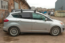 Ford C-Max/Grand C-Max 2010–2019 Prečke za gladko streho (2 kos, Asaf V4) fotografija 13