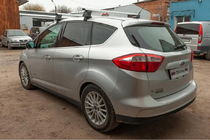 Ford C-Max/Grand C-Max 2010–2019 Prečke za gladko streho (2 kos, Asaf V4) fotografija 11