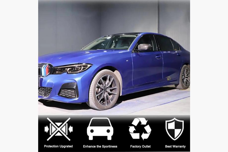 BMW serija 5 G30/G31 2017–2023 Pokrovi ogledal M-Look suhi karbon Fotografija 2