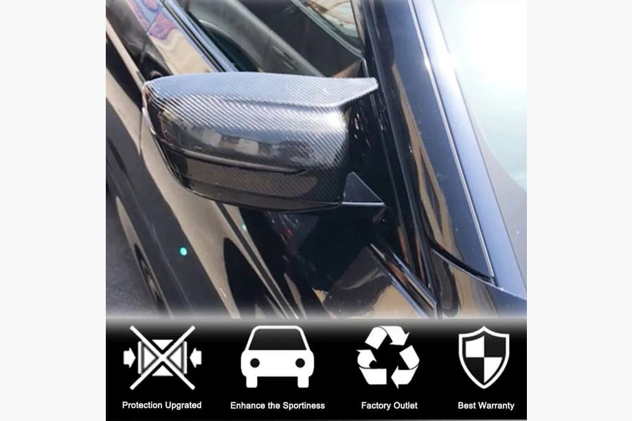 BMW serija 5 G30/G31 2017–2023 Pokrovi ogledal M-Look Karbon V2 Fotografija 3