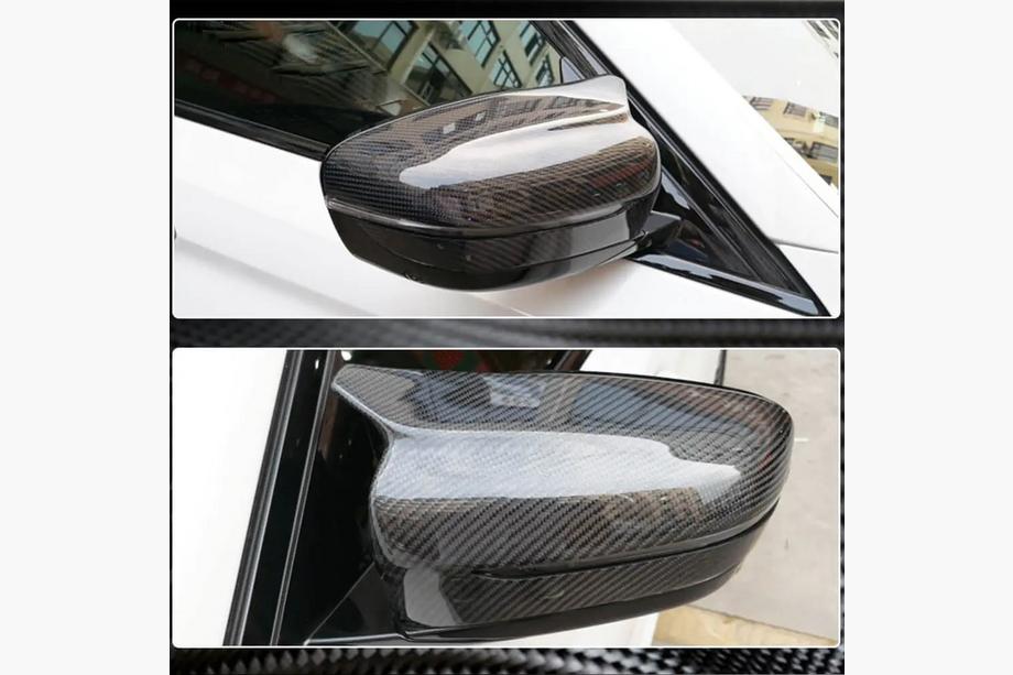 BMW serija 5 G30/G31 2017–2023 Pokrovi ogledal M-Look Karbon V2 Fotografija 7
