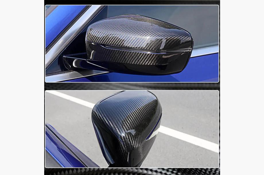 BMW serija 5 G30/G31 2017–2023 Pokrovi ogledal M-Look Carbon V1 Fotografija 3