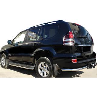 Zadnji kotniki AK003 (2 kosa, nerjavno jeklo) Toyota Land Cruiser Prado 120 2002–2009 fotografija 1