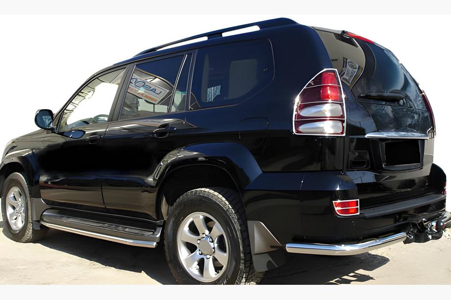 Toyota Land Cruiser Prado 120 2002–2009 Zadnji kotniki AK003 (2 kosa, nerjavno jeklo) Image