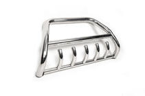 Toyota Land Cruiser Prado 120 2002–2009 Nizek bullbar WT003 (nerjaveče jeklo) fotografija 5