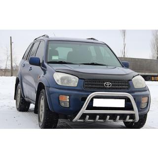 Prednji zaščitni lok WT003 (nerjaveče jeklo) Toyota Rav 4 2001–2005 fotografija 3