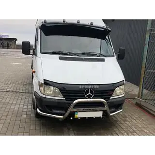 Prednji zaščitni lok Exclusive (nerjavno jeklo) Mercedes Sprinter W901/902/903/904/905 1995–2006 fotografija 1