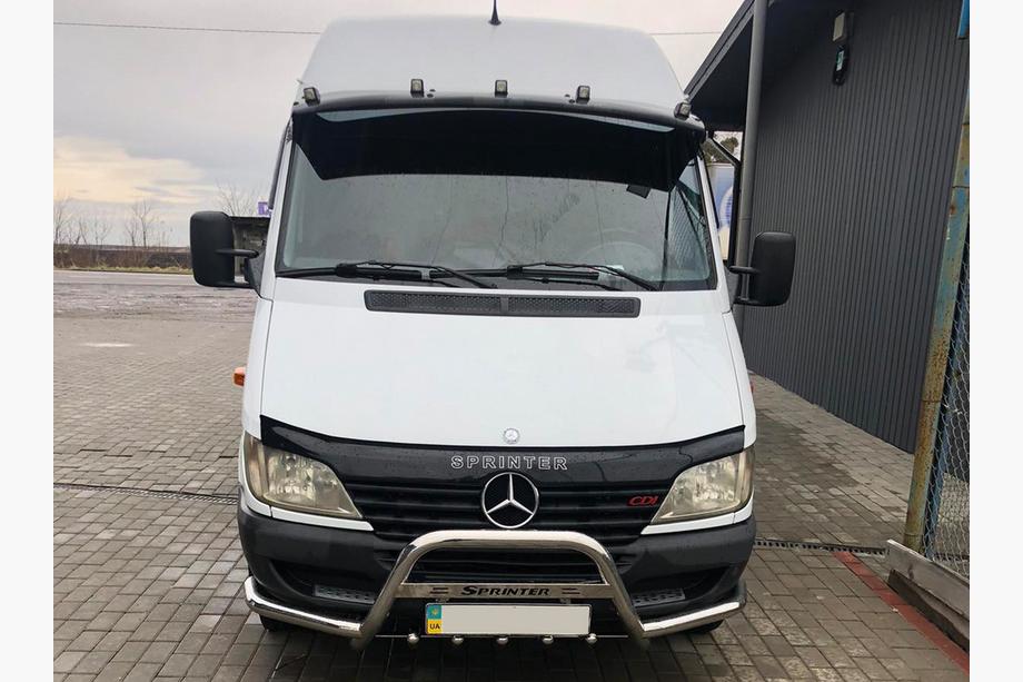 Mercedes Sprinter W901/902/903/904/905 1995–2006 Prednji zaščitni lok Exclusive (nerjavno jeklo) Fotografija 2