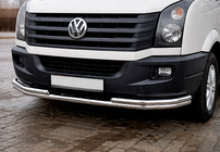 Volkswagen Crafter 2006–2016 Sprednji zaščitni lok ST008 (nerjavno jeklo) fotografija 1
