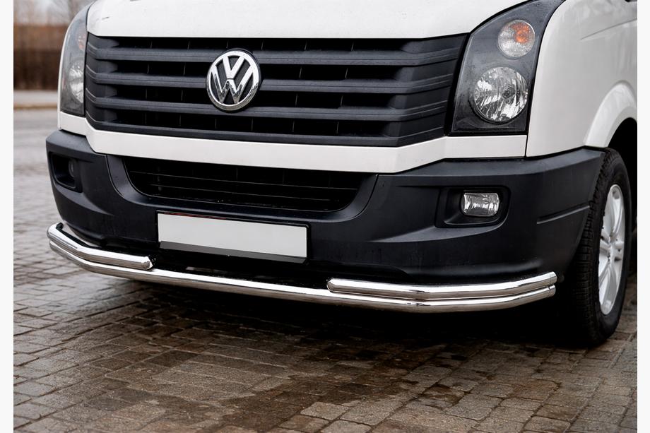 Volkswagen Crafter 2006–2016 Sprednji zaščitni lok ST008 (nerjavno jeklo) Image