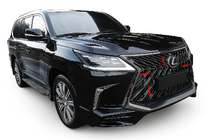 Lexus LX570/450d 2008–2022 Okvir maske BlackEdition (za TRD 2016+) fotografija 1