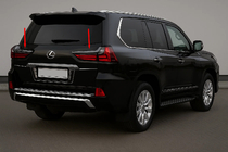 Lexus LX570/450d 2008–2022 Pokrovi zadnjih luči BlackEdition (za 2016+) fotografija 1