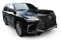 Lexus LX570/450d 2008–2022 Pokrovi za letve BlackEdition (za 2016+) fotografija 1
