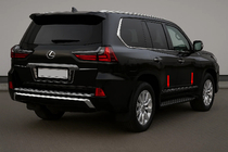 Lexus LX570/450d 2008–2022 Pokrovi za letve BlackEdition (za 2016+) fotografija 2