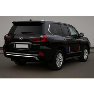 Pokrovi za letve BlackEdition (za 2016+) Lexus LX570/450d 2008–2022 fotografija 2