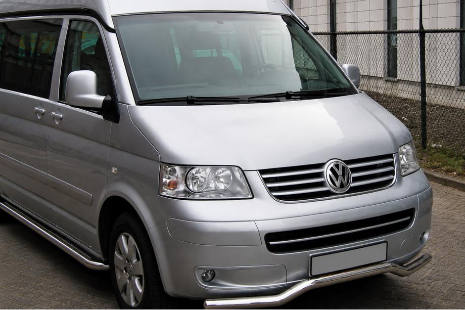 Volkswagen T5 Multivan 2003–2010 Sprednji zaščitni lok Val (nerjaveče jeklo) Image