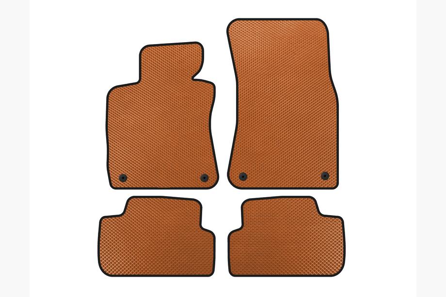 BMW serija 6 E63/E64 2003–2010 EVA talne preproge (Oranžna) Image