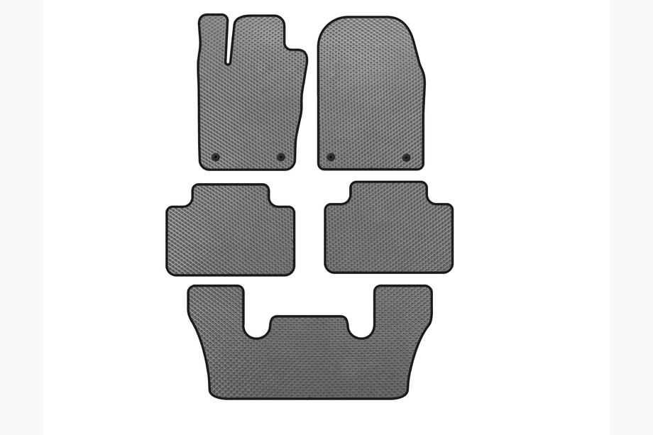 Dodge Durango 2010– EVA preproge za notranjost (3 vrste, siva) Image