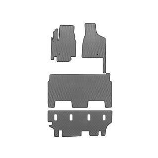 EVA talne preproge za notranjost (2008-2020, 3 vrste, 8-sedežni/ paket opreme SXT, sive) Dodge Grand Caravan V 2008–2020
