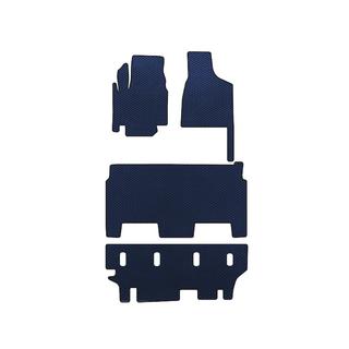 EVA talne preproge za notranjost (2008-2020, 3 vrste, 8-sedežni/Oprema SXT, Modra) Dodge Grand Caravan V 2008–2020