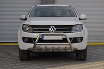 Volkswagen Amarok 2010–2022 Prednji zaščitni lok WT003 (nerjaveče jeklo) fotografija 4