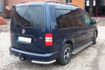 Volkswagen Caddy 2010–2015 Zadnji kotniki AK003 (2 kosa, nerjavno jeklo) fotografija 6