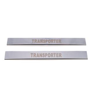 VIP obloge pragov (2 kosa, jeklo) Volkswagen T4 Transporter 1990–2003 fotografija 2