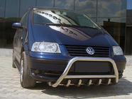 Volkswagen Sharan 1995–2010 Prednji zaščitni lok WT003 (nerjaveče jeklo) fotografija 1