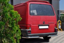 Volkswagen T4 Transporter 1990–2003 Zadnji kotniki AK003 (2 kosa, nerjavno jeklo) fotografija 2